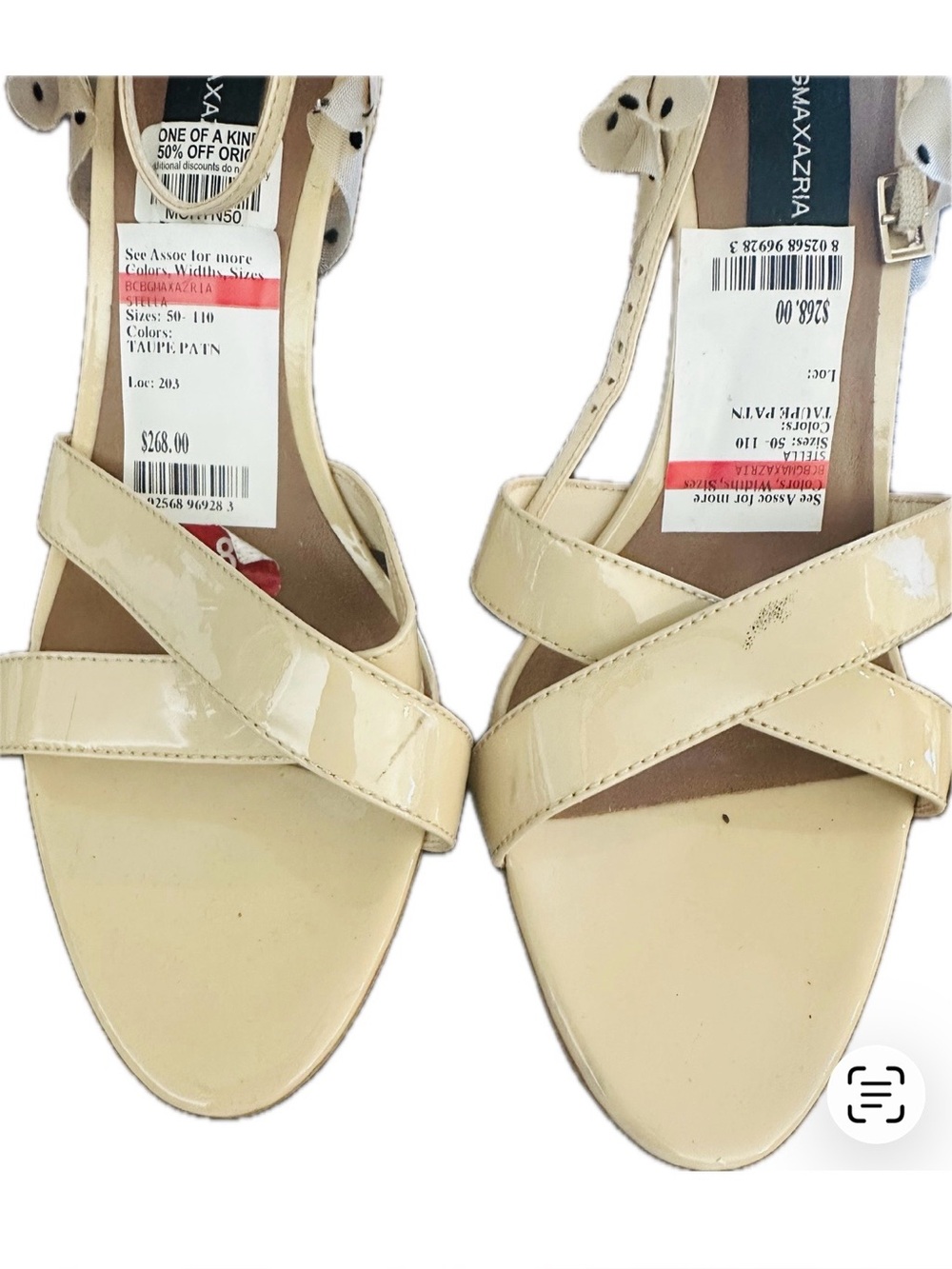 BCBGMaxAzria Stella Heels Size 8 - Picture 2 of 6